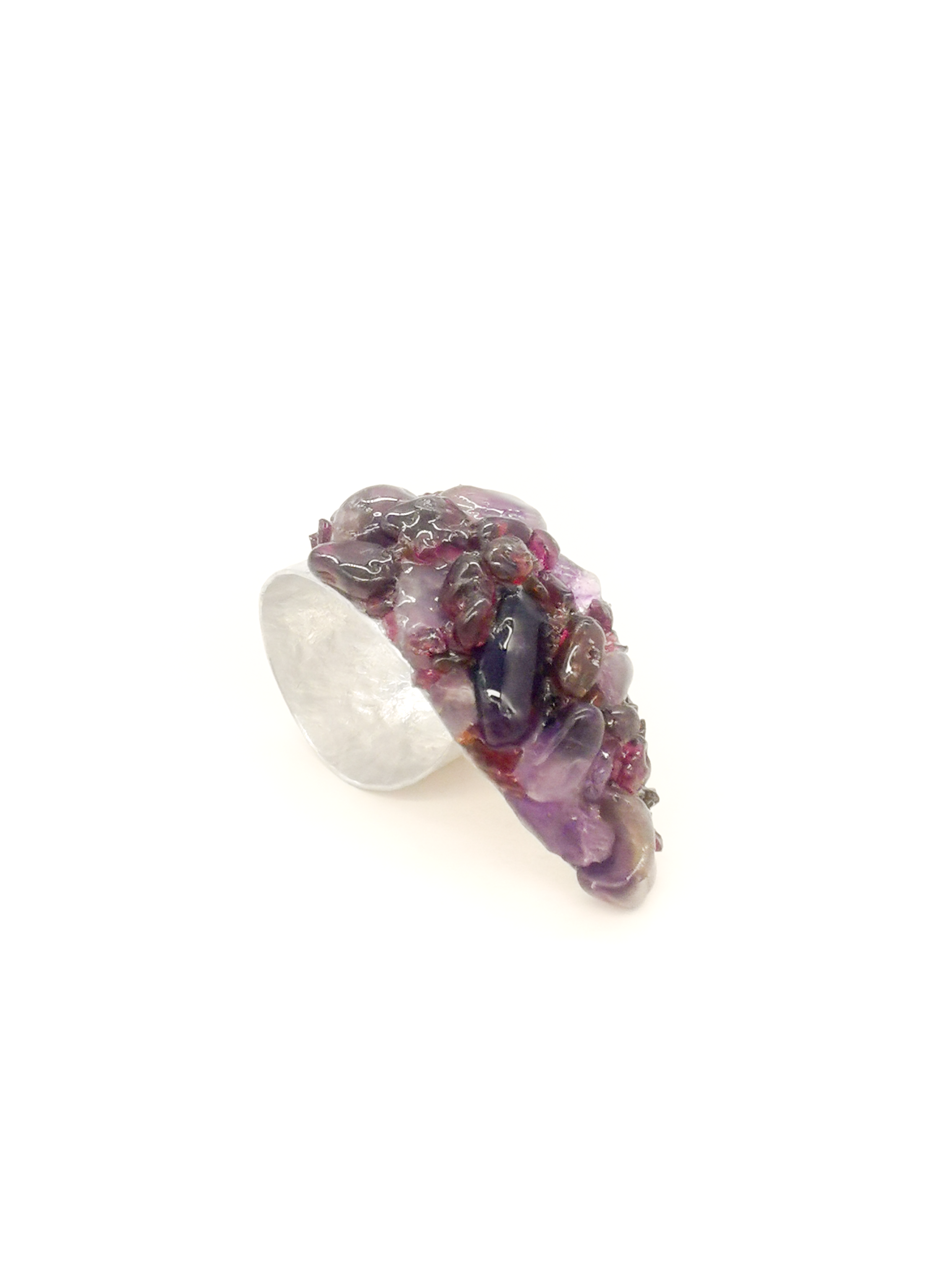 Violet Link Ring
