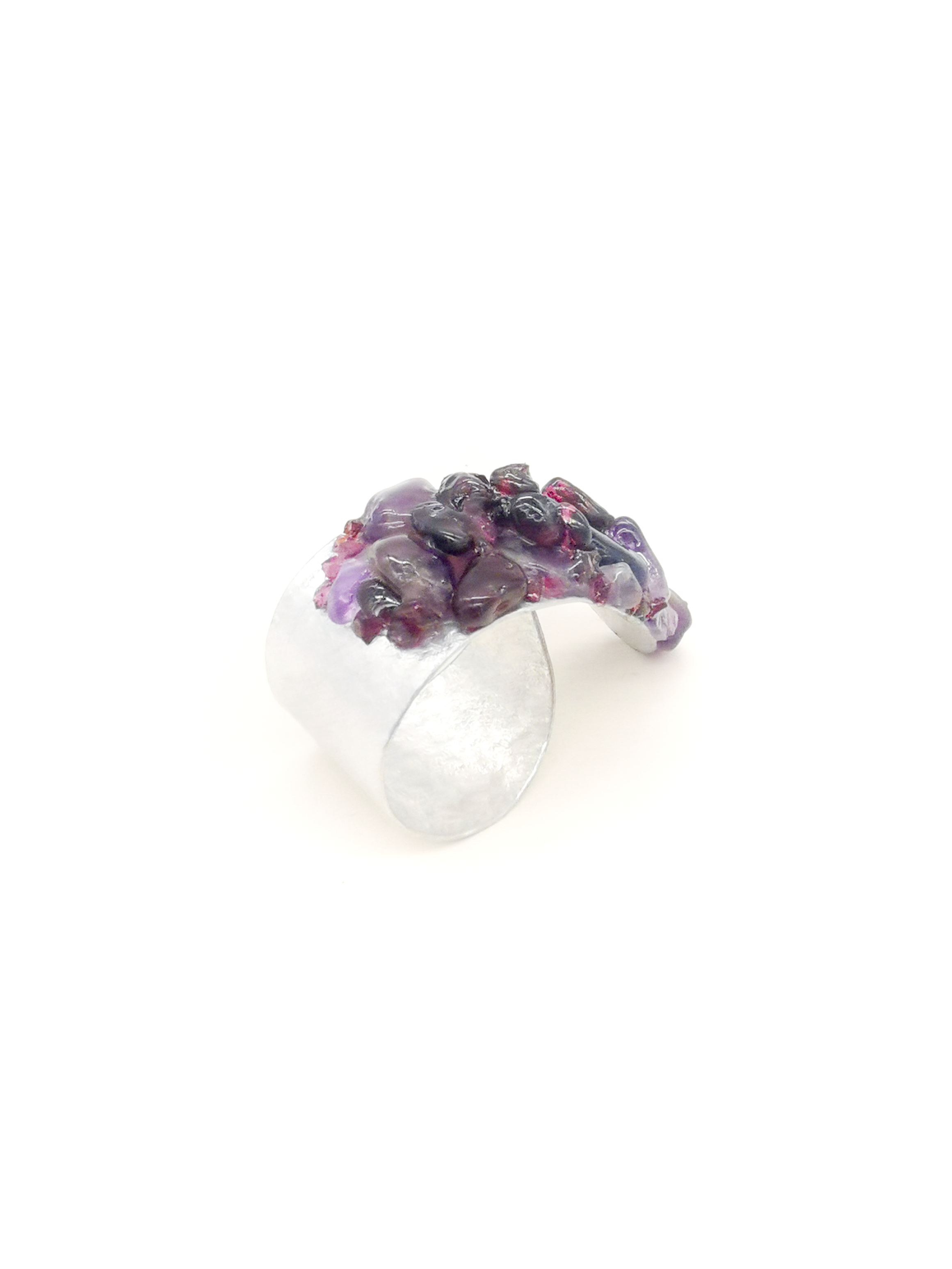 Violet Link Ring