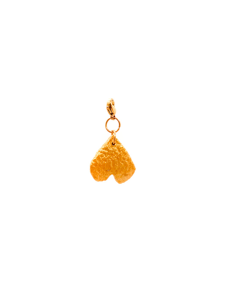 Gold Small Heart Pendant Details