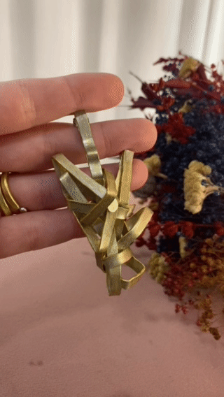 Louvata Large Steady Earrings Front Gif