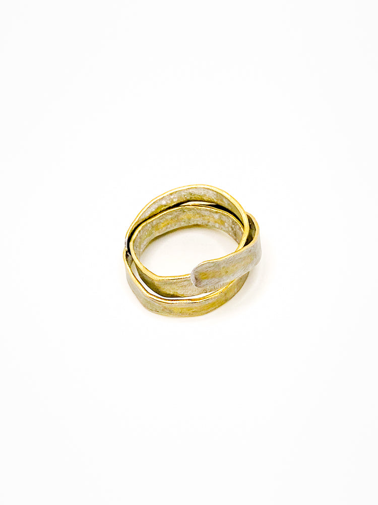 Louvata Ring Champagne Top