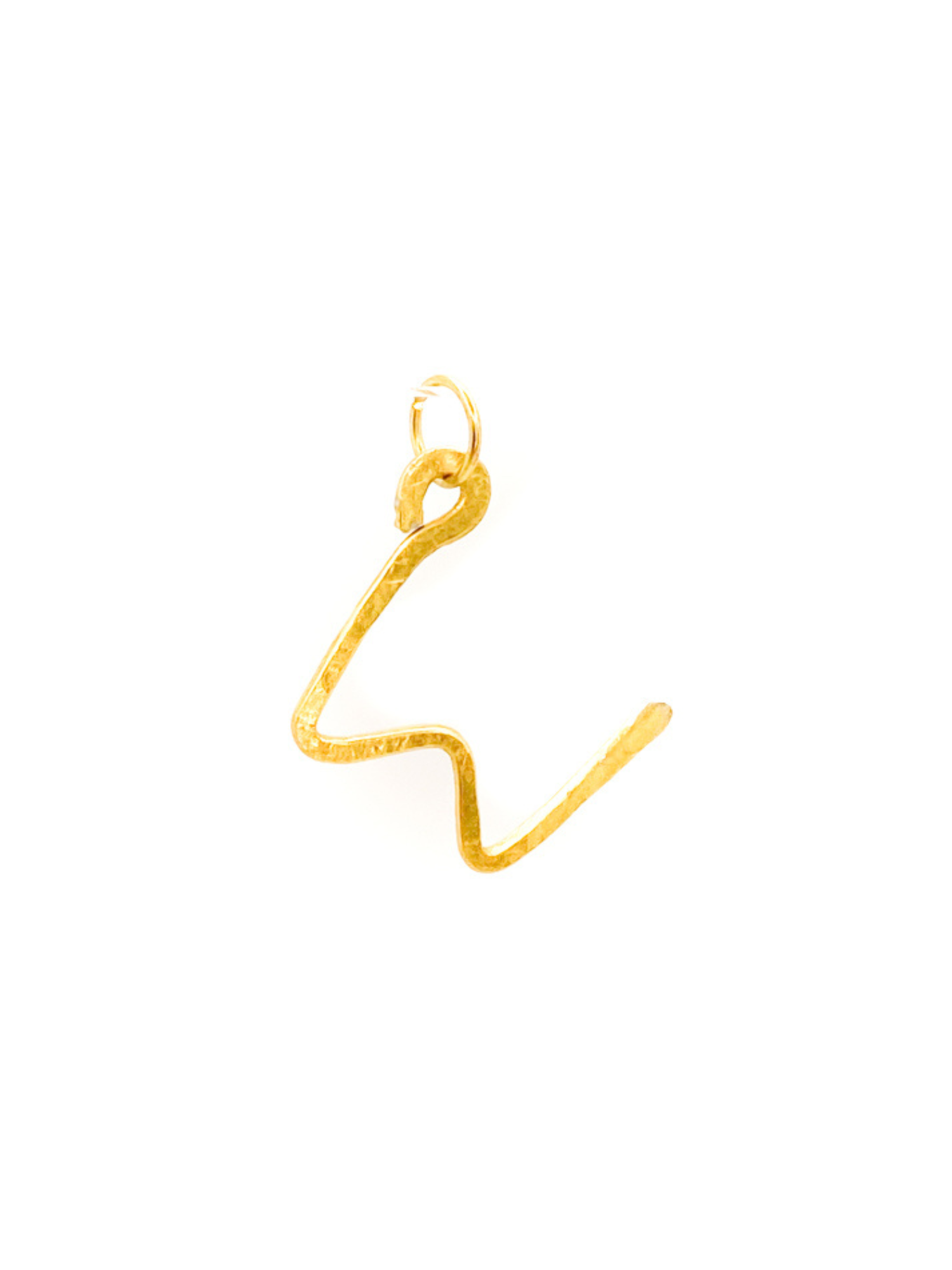 W - Letter Pendant