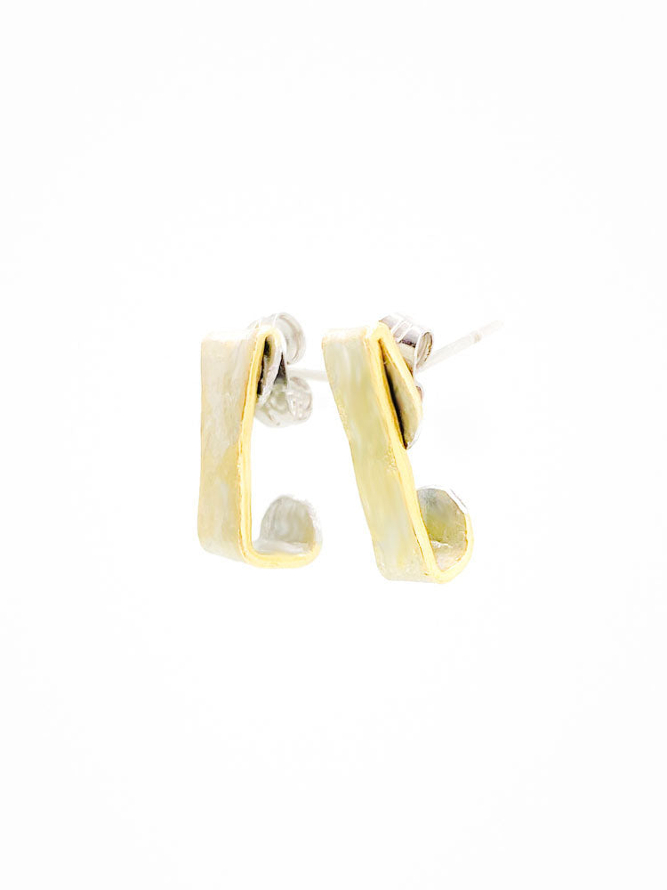 Tiny Hoops Champagne