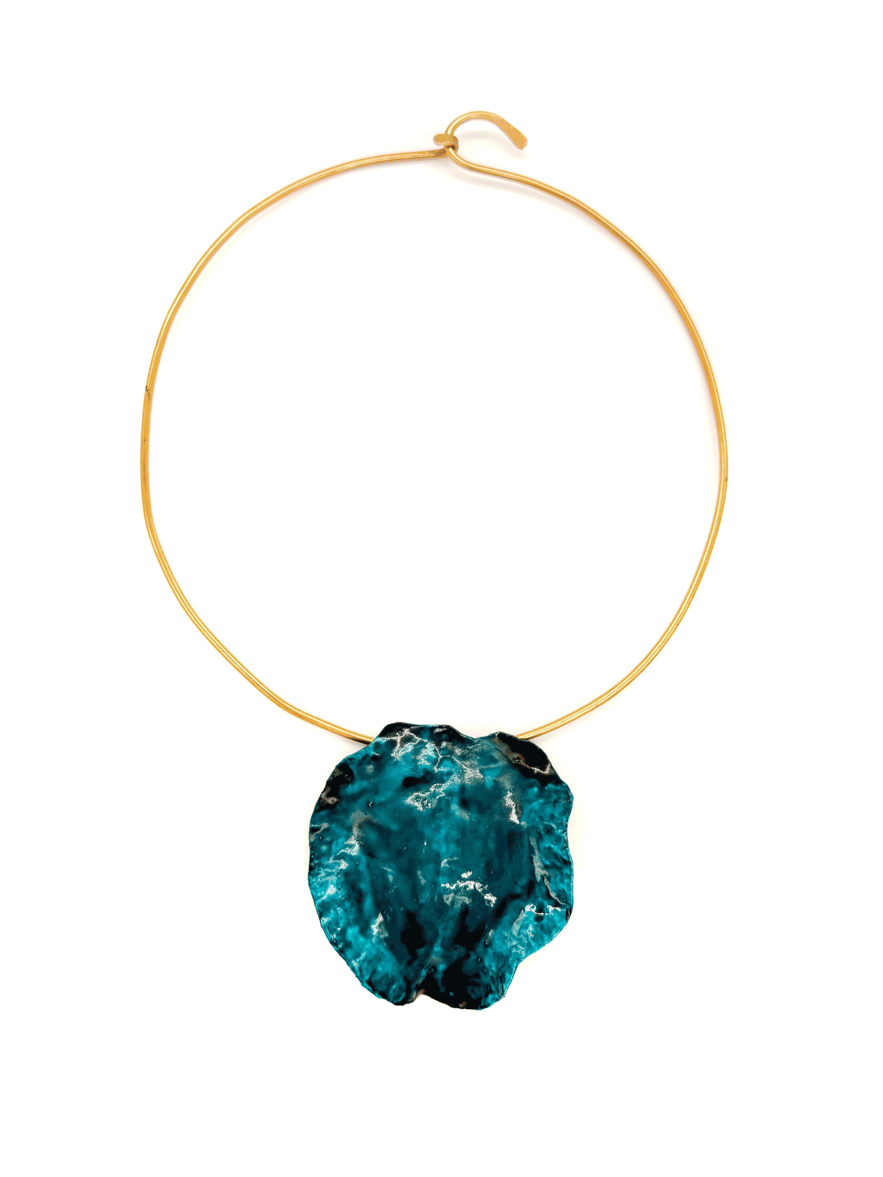 Jacaranda Cuff Necklace