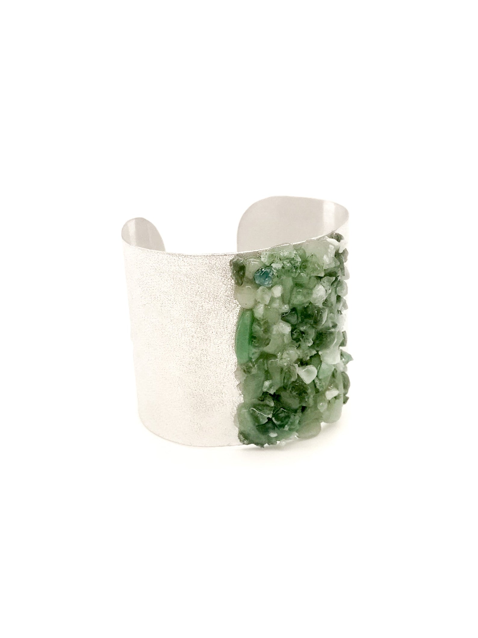 bangle bracelet with aventurines