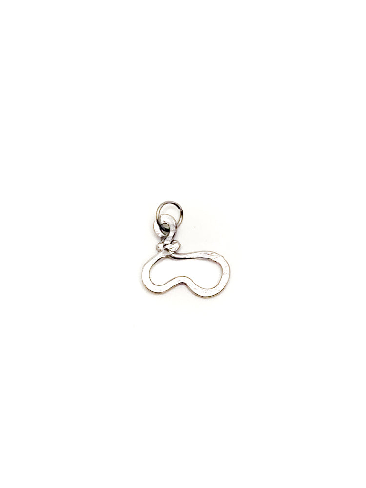 Heart Charm Mini Silver 
