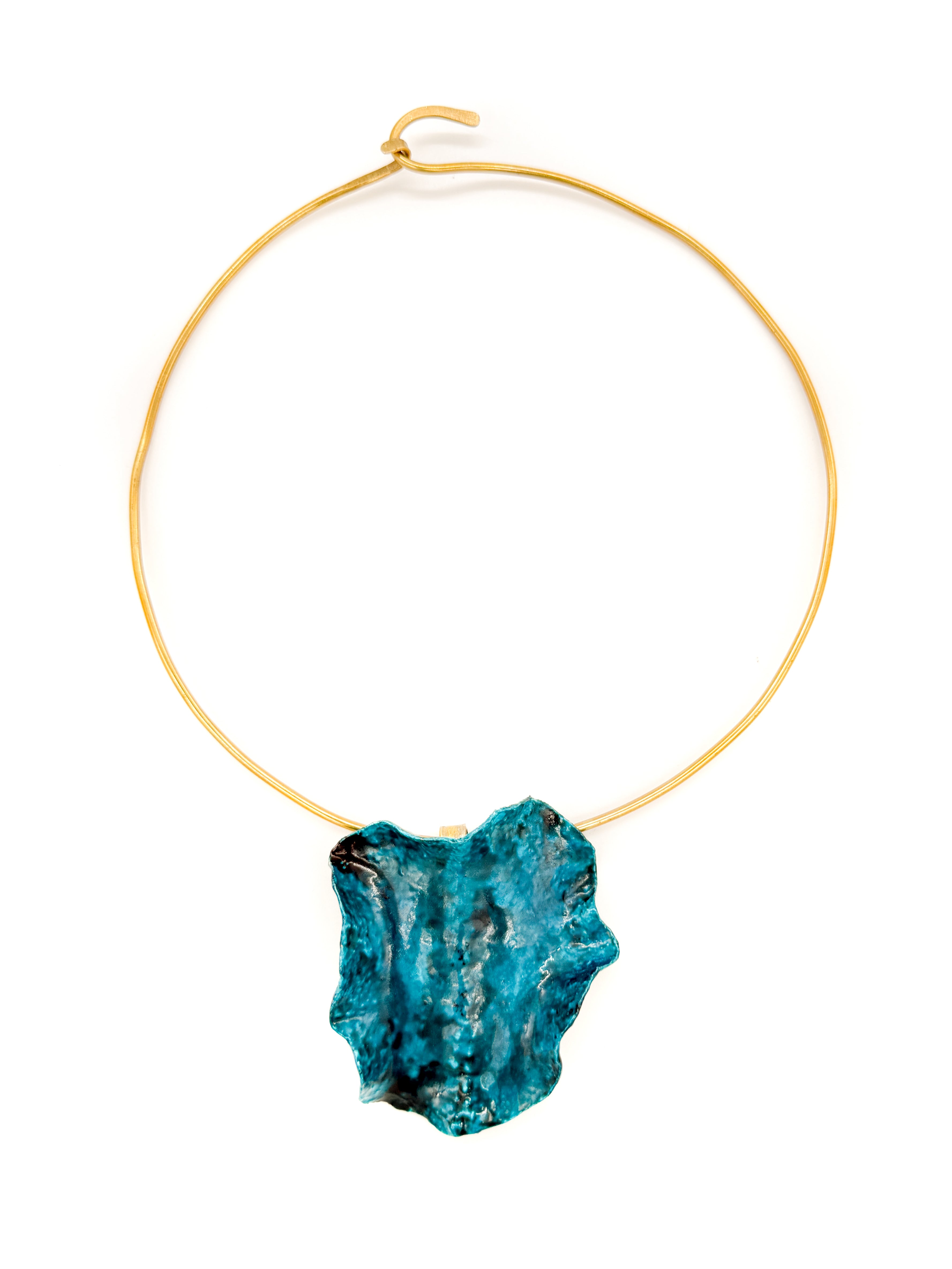 Jacaranda Cuff Necklace