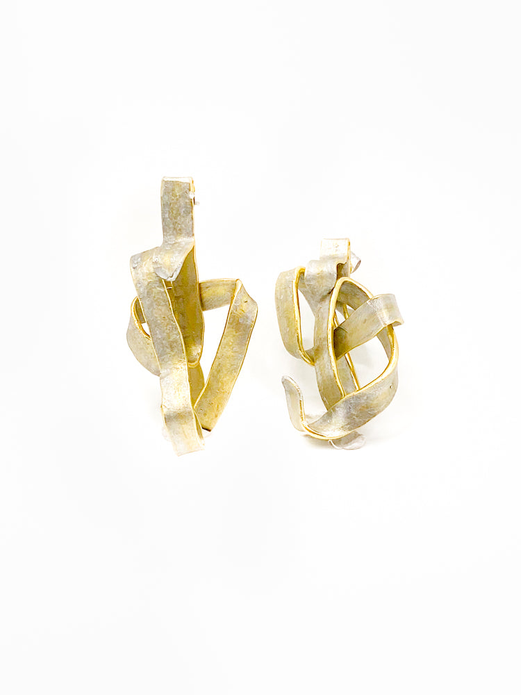 Louvata Curly Small Earrings
