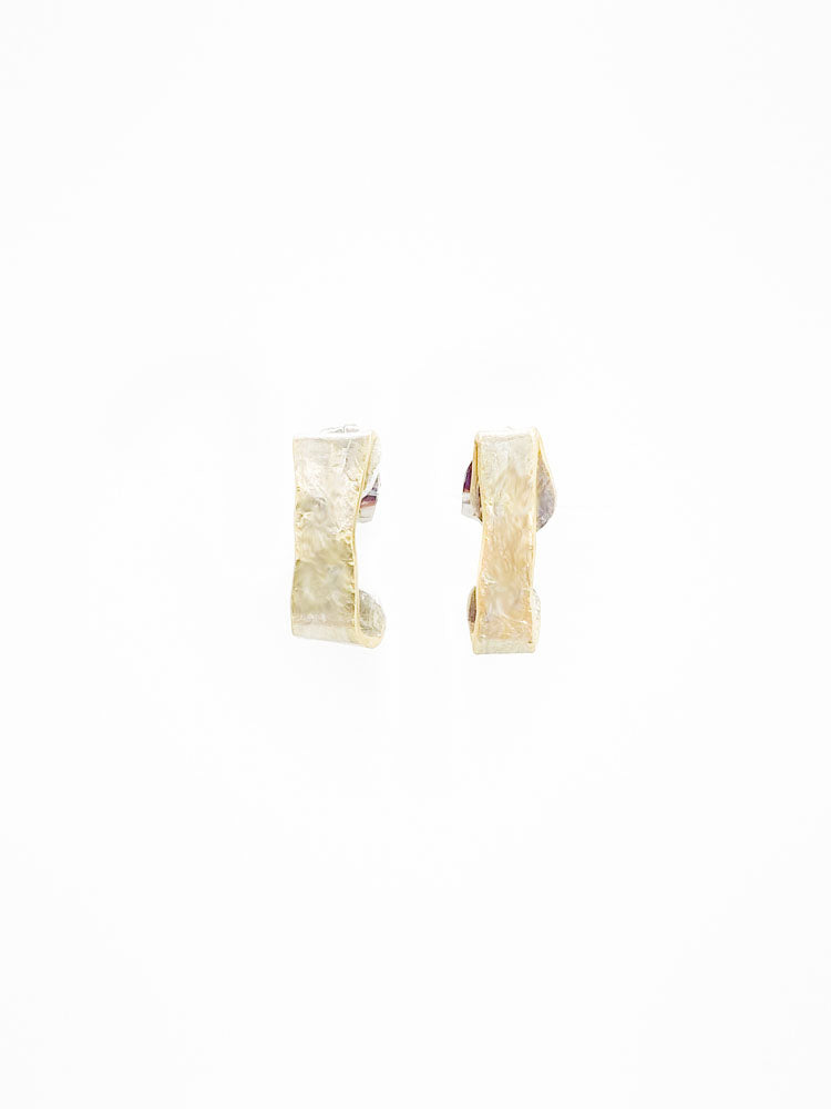 Louvata Tiny Hoops Champagne