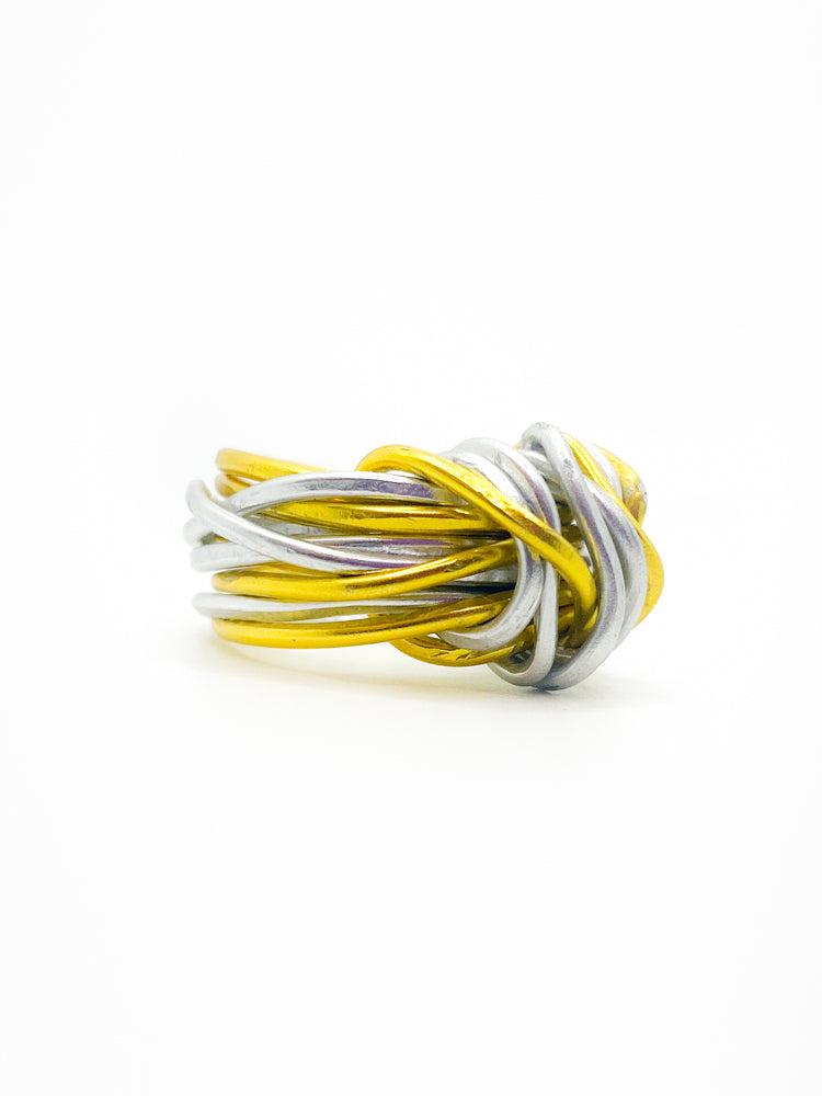Oriana Ring Gold & Silver Mix _Side