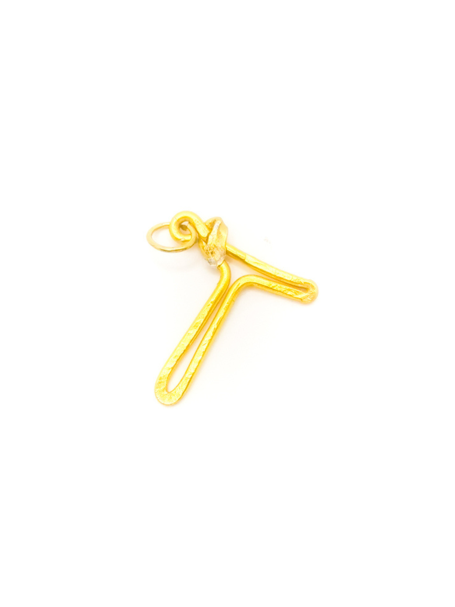 T - Pendentif en Lettre 
