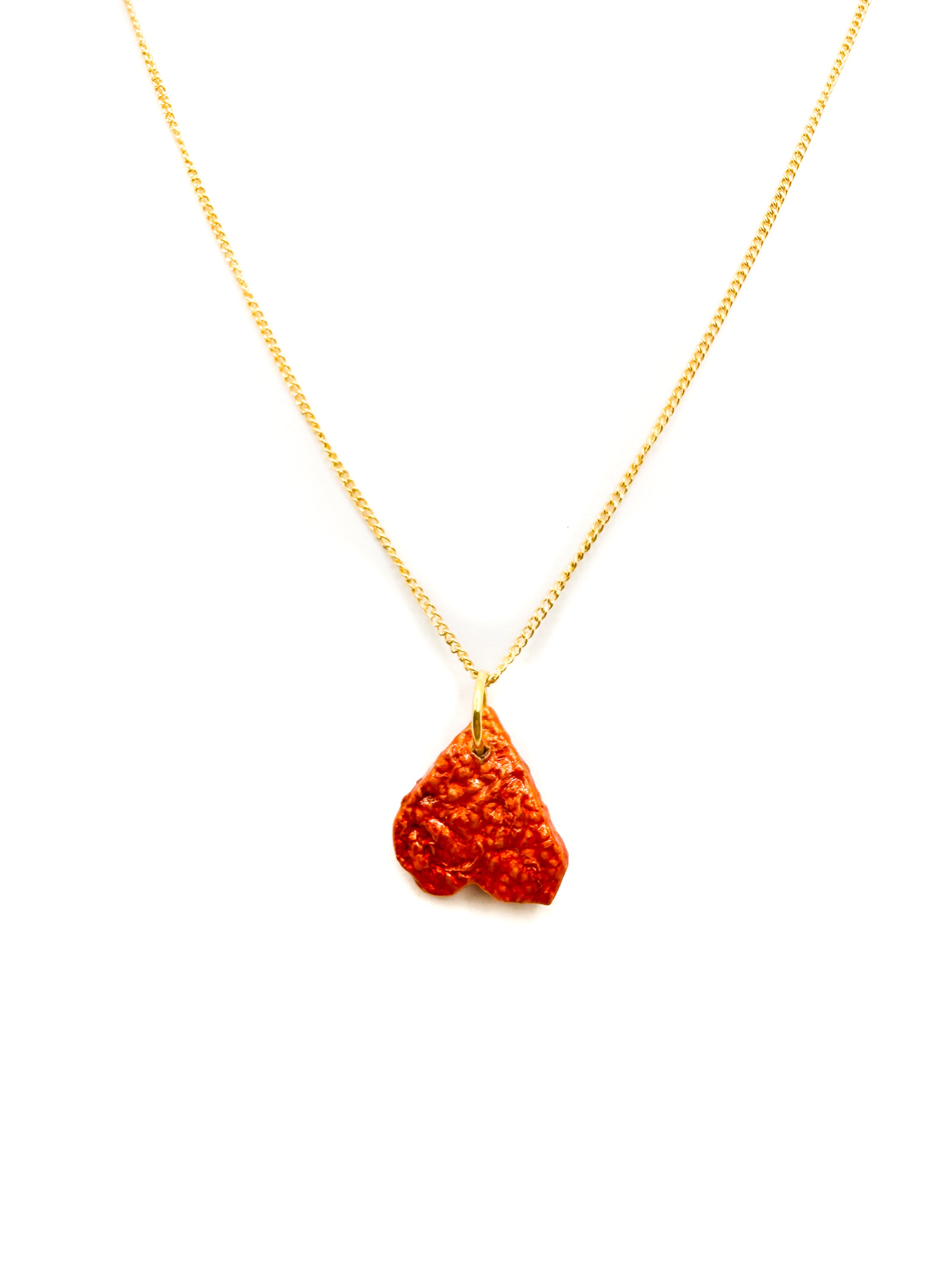 Tiny Inverted Viana Heart Necklace
