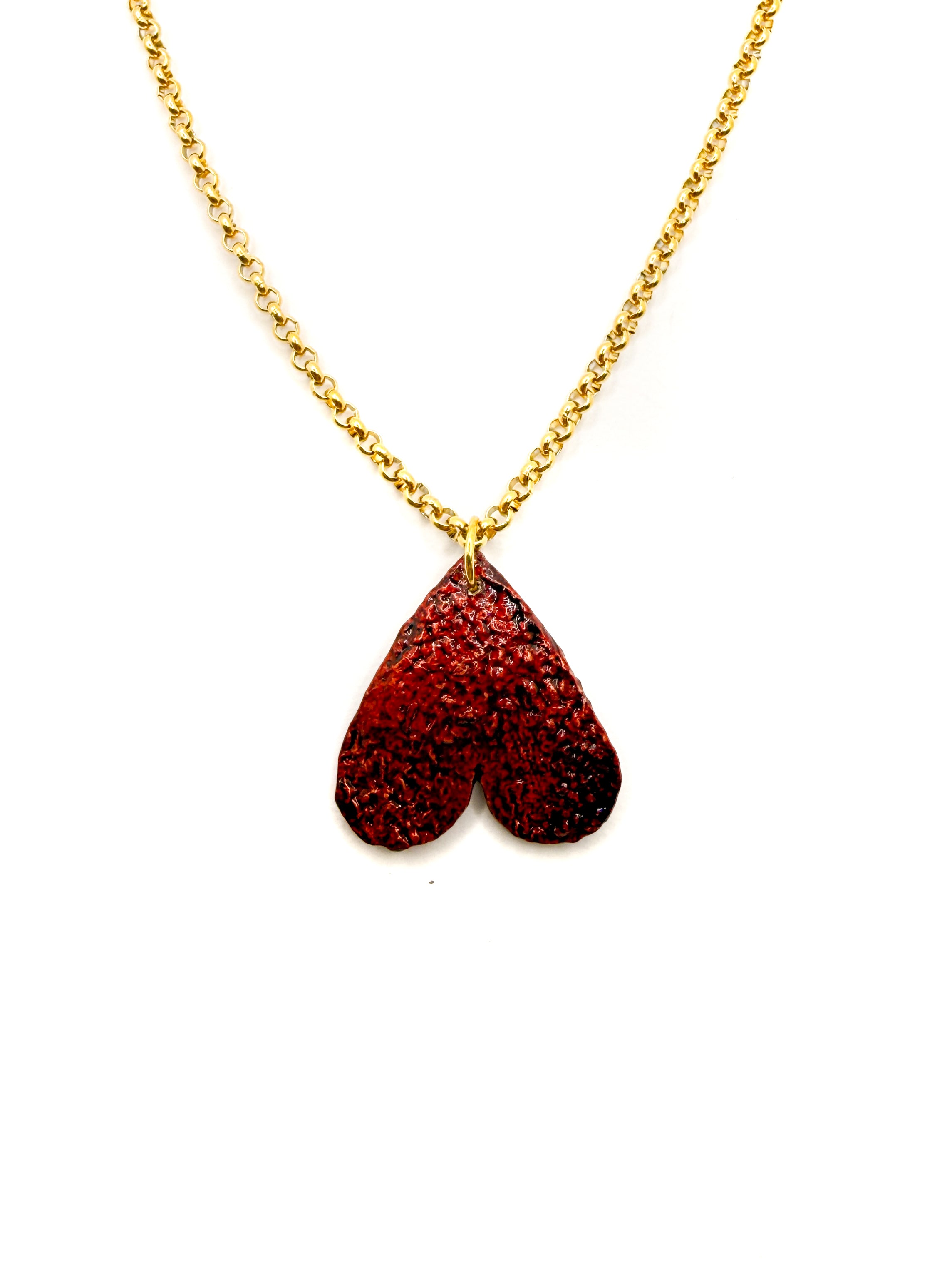 Inverted Viana Heart Necklace